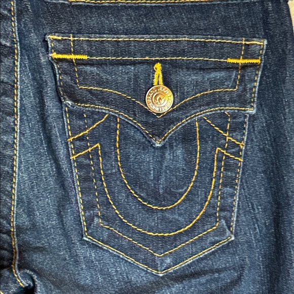 Like New! True Religion Serena Indigo Women's Stretch Super Skinny Jeans sz 29 - Picture 13 of 14